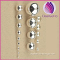 Wholesale s925 sterling silver round loose beads, sorts of size silver beads